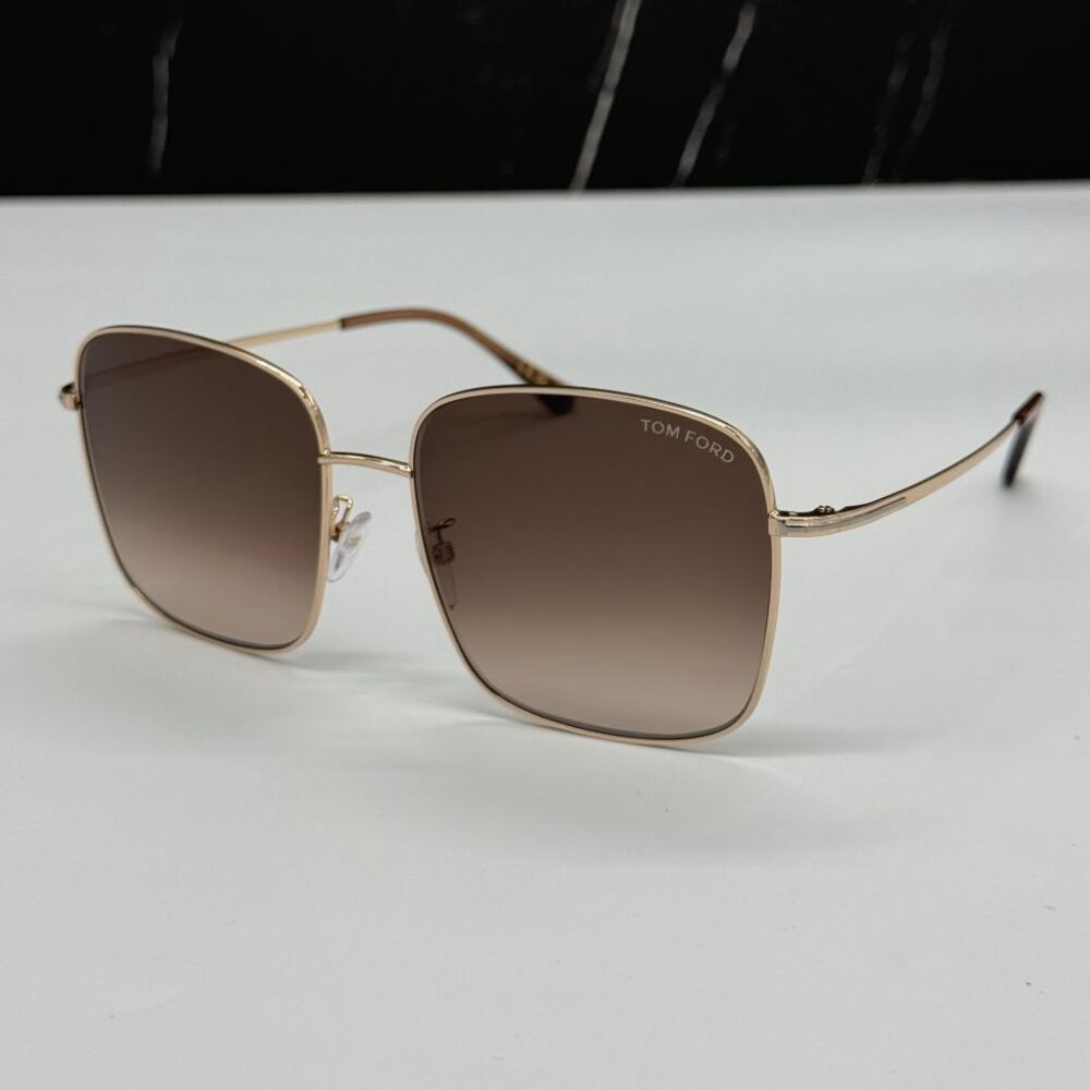 NEW TOM FORD TF894/K 28F WOMEN SQUARE SUNGLASSES TOM FORD FT0894/S 28F - Picture 7 of 11